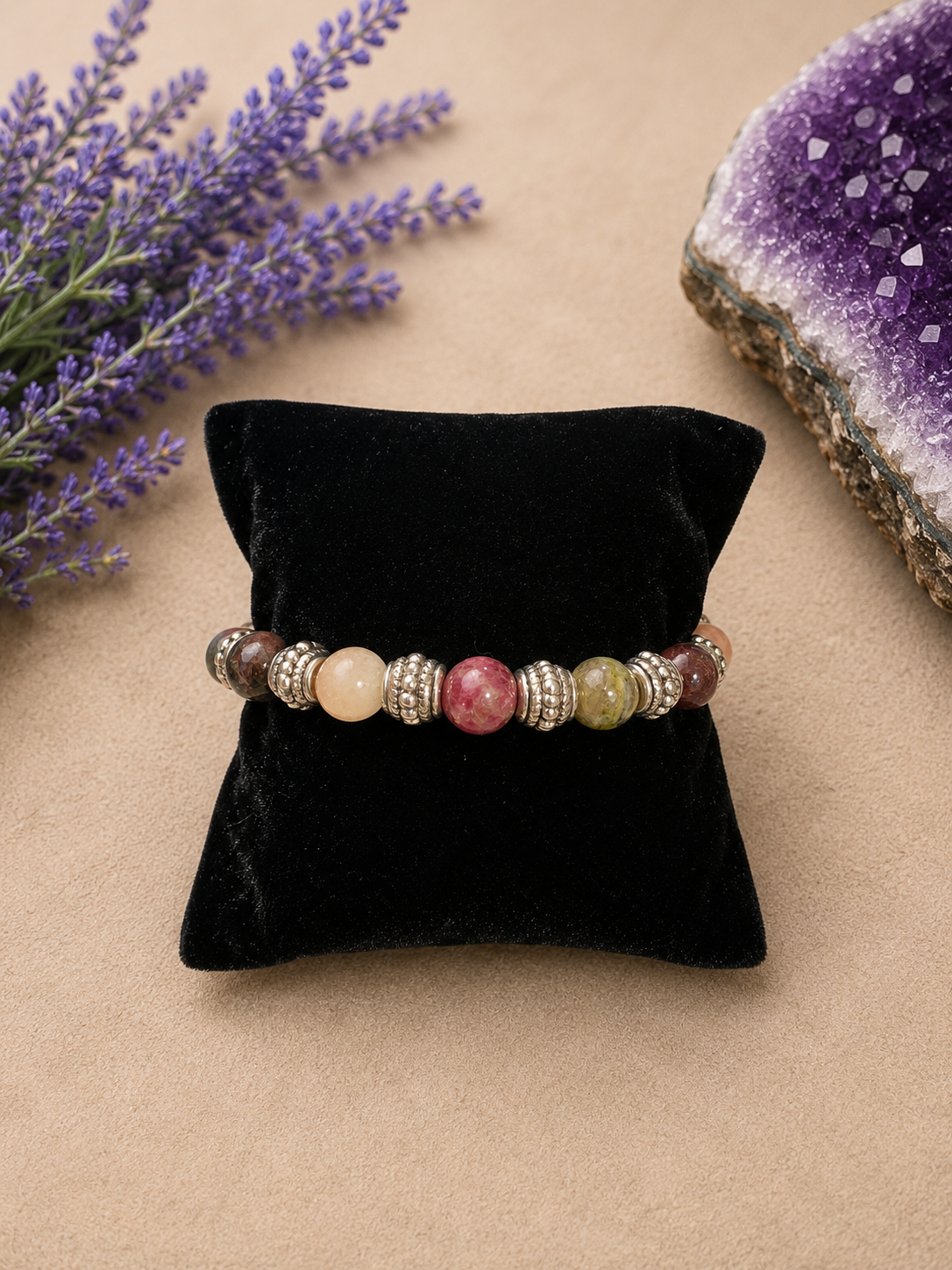 Harmony – Nature’s Melody Watermelon Tourmaline Bracelet - Size 7