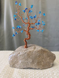 Blue Glass Bead Tree