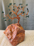 AAA Guatemalan Jade Copper Tree – Handcrafted Natural Stone Art