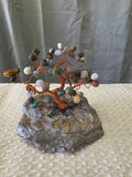 Indian Agate Rondelle Tree