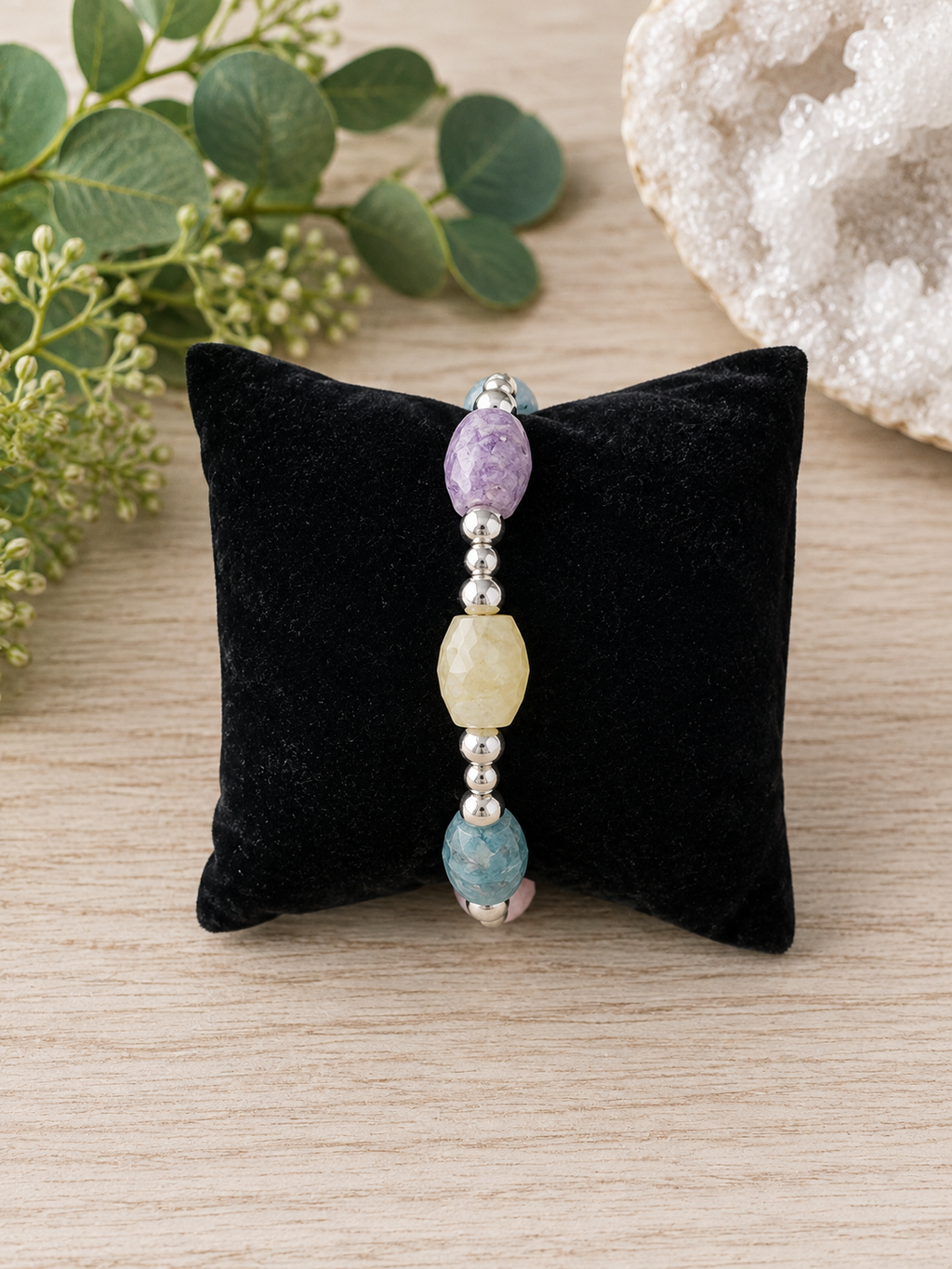 Agate Harmony Bracelet - Size 7.5