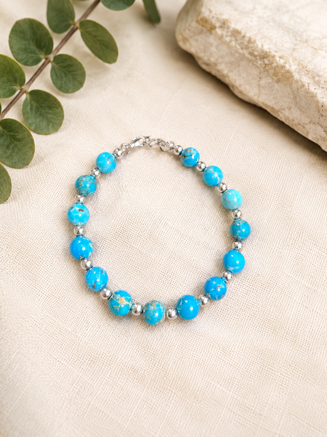 Desert Turquoise Harmony Bracelet - Size 7
