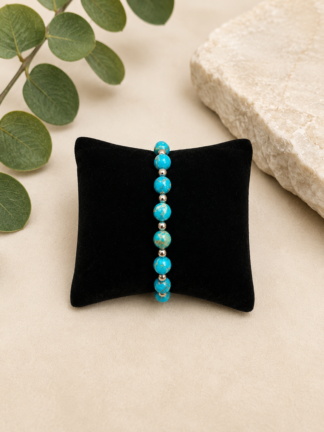 Desert Turquoise Harmony Bracelet - Size 7