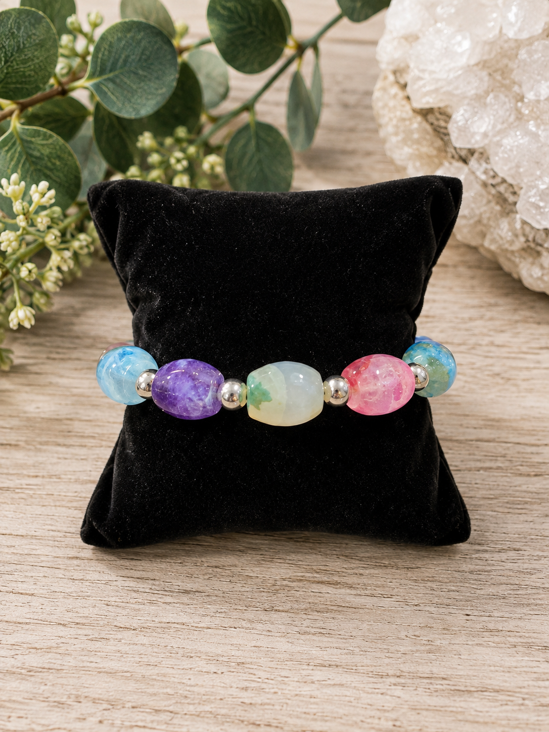 Agate Harmony Bracelet - Size 7.5