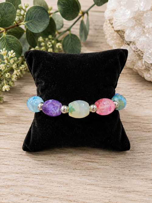 Agate Harmony Bracelet - Size 7.5