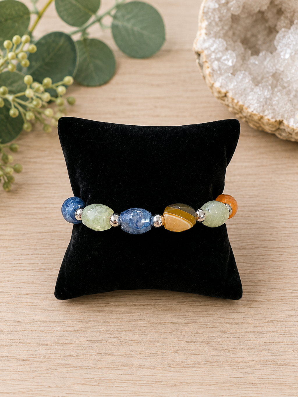 Agate Harmony Bracelet - Size 7.5