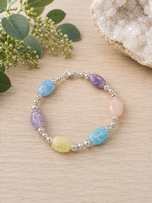 Agate Harmony Bracelet - Size 7.5
